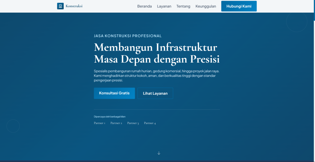 Demo Website Company Profile
